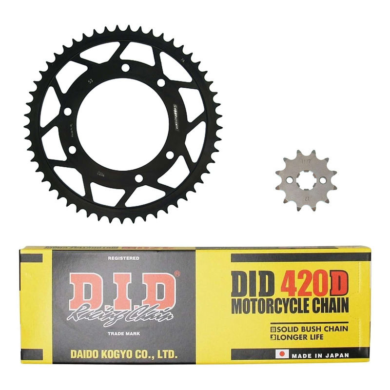 Kit chaîne DID acier Bultaco 50 Lobito