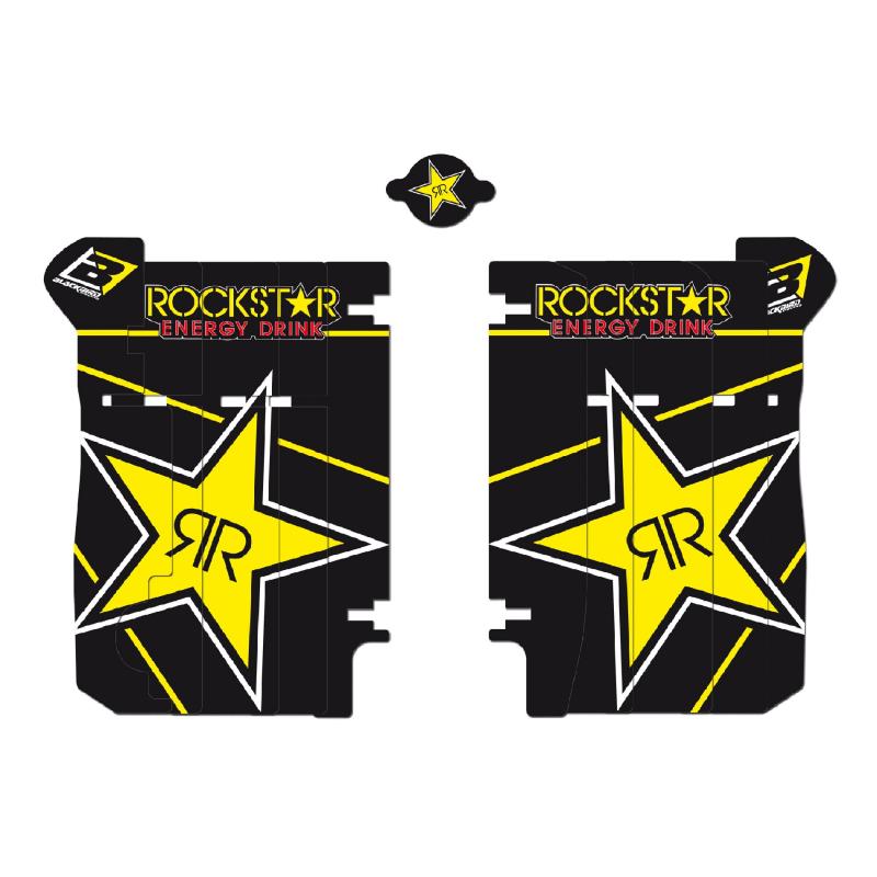 Kit déco de radiateur Blackbird Racing Rockstar Energy Honda CRF 450R