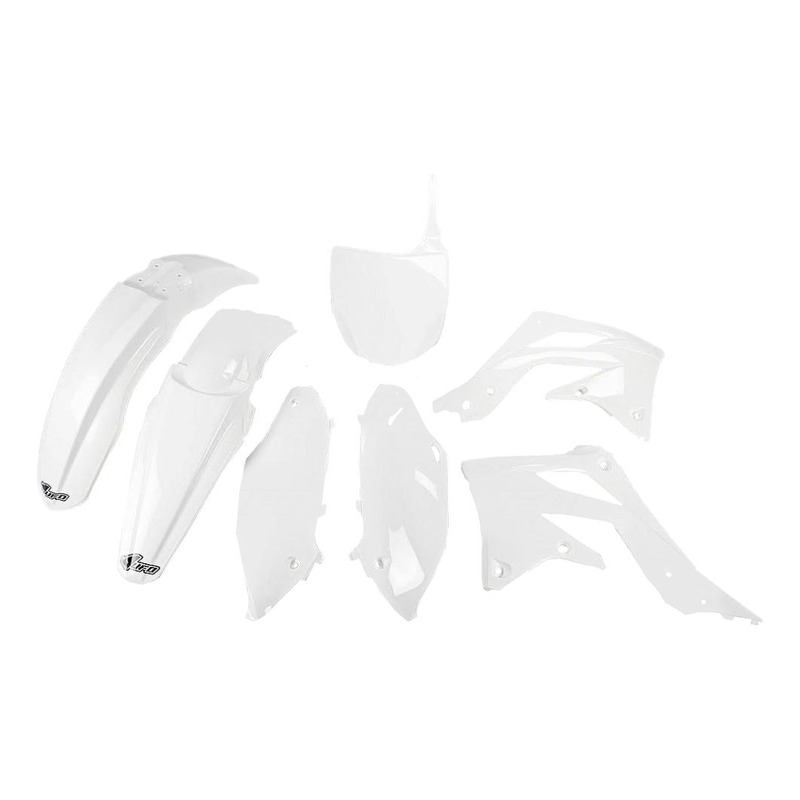 Kit plastique UFO Kawasaki 450 KX-F 2012 blanc