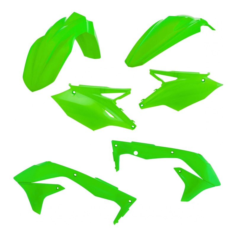 Kit plastiques Acerbis Kawasaki 450 KXF 16-17 vert fluo