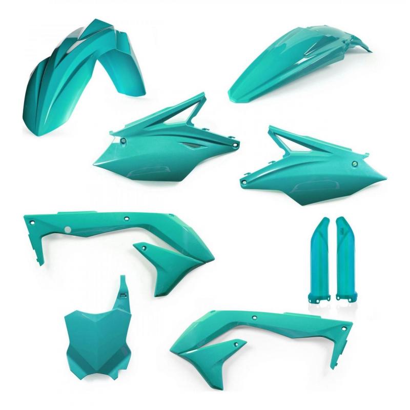 Kit plastiques complet Acerbis Kawasaki 450 KX-F 2018 (vert 4)
