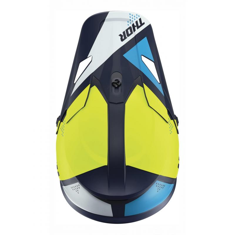 Kit visière Thor pour casque Sector Blade navy/acide