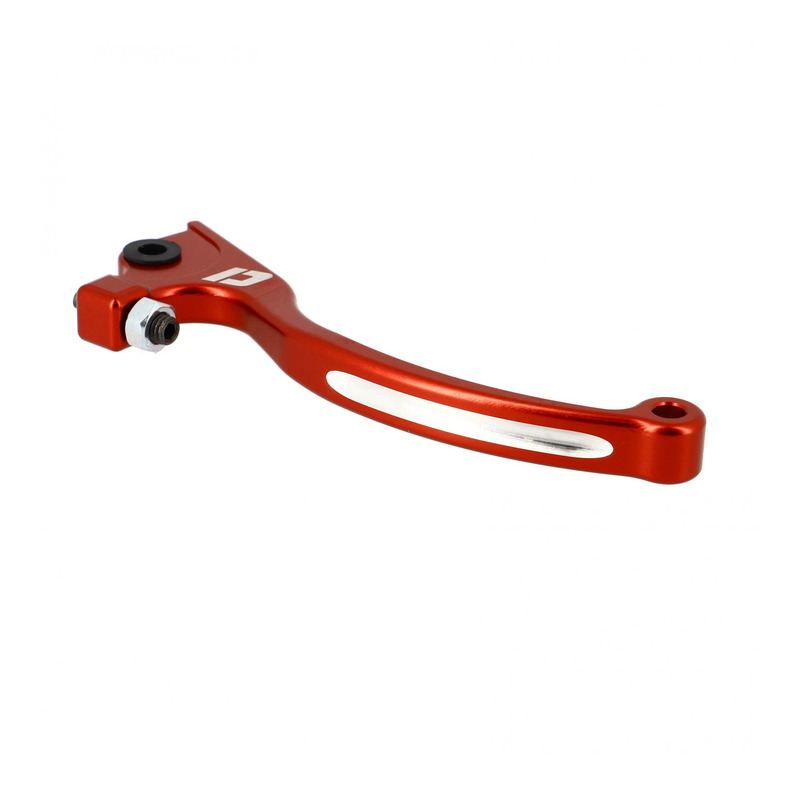 Levier de frein Doppler alu rouge pour Derbi DRD Pro 05-10/ Rieju MRT 09-