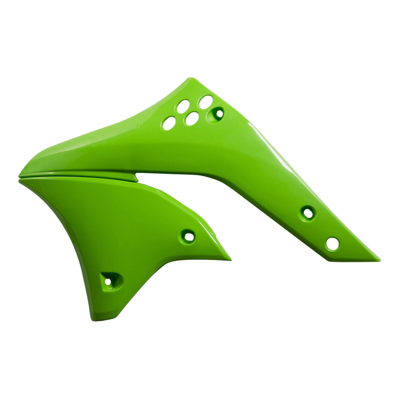 OuÃÂ¯es de Radiateur ACERBIS Vert - Kawasaki 250 KXF