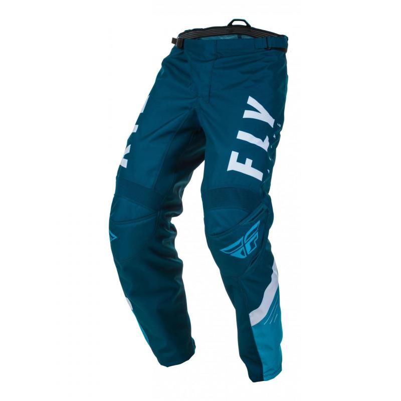 Pantalon cross enfant Fly Racing F-16 navy/bleu/blanc- 28S