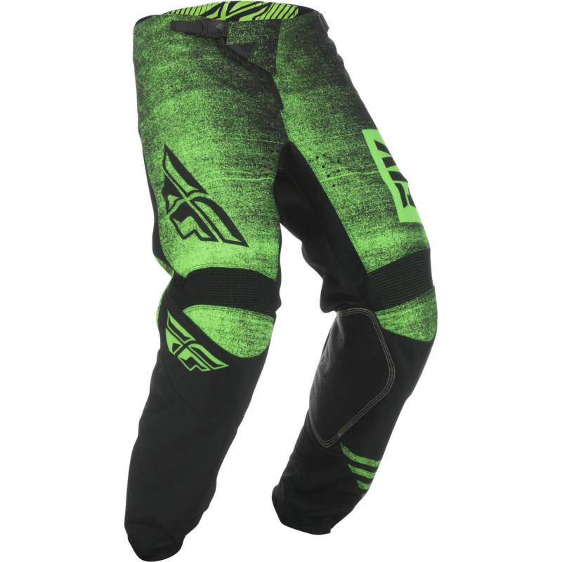 Pantalon cross enfant Fly Racing Kinetic Noiz vert/noir- US-18