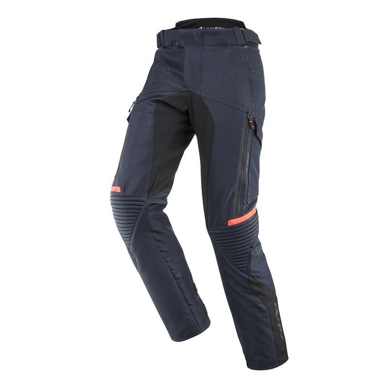 Pantalon textile Ixon Midgard navy/bright red- XL