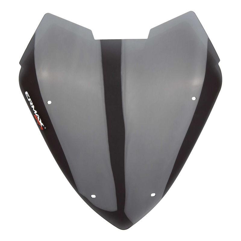 Pare-brise Ermax Sport 41 cm Yamaha X-Max 300 17-22 noir clair