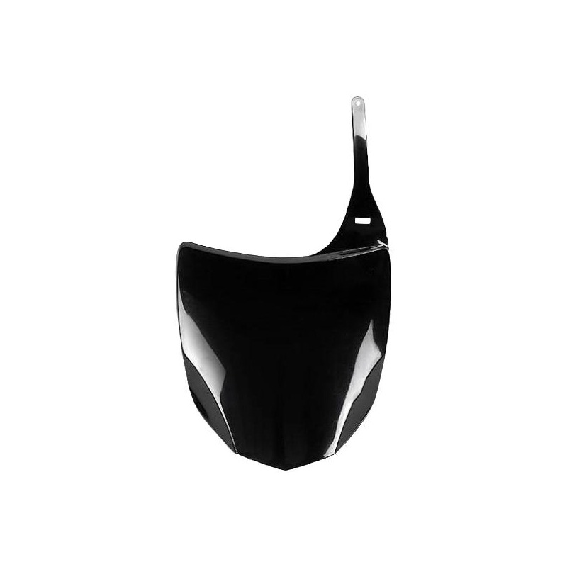 Plaque numéro frontale UFO Kawasaki 250 KX-F 10-11 noir