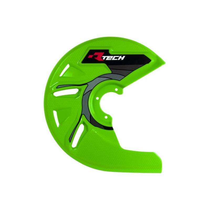 Protection de disque de frein avant RTech vert (vert KX)