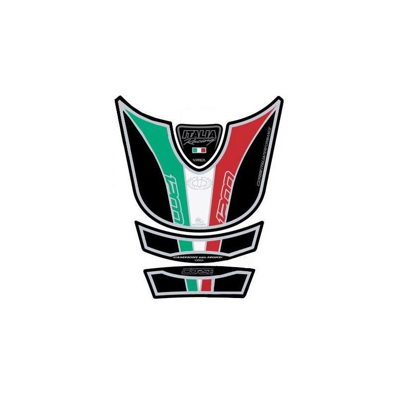 Protection de réservoir Motografix Italia noir Ducati Multistrada 1200 4 pièces