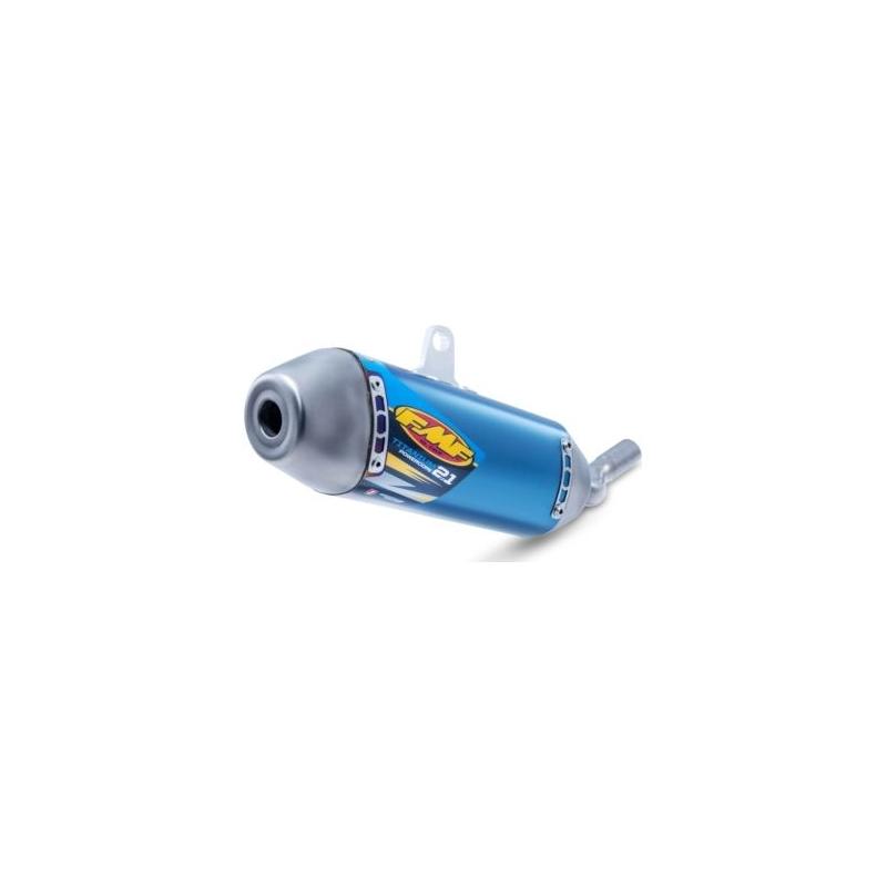 Silencieux FMF Powercore 2.1 titane bleu KTM SX 150 16-17