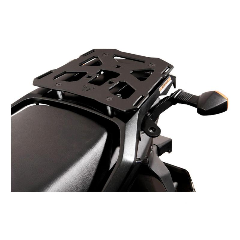 Support top case SW-MOTECH ALU-RACK noir Suzuki DL 650 / 1000 Kawasaki