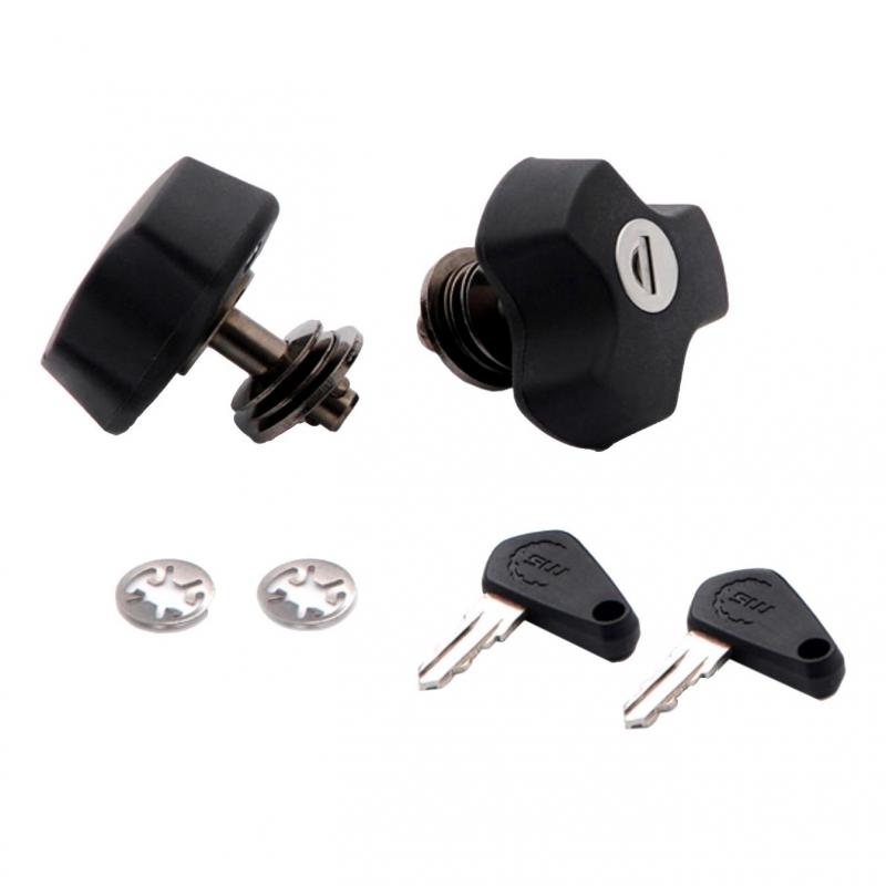 Système antivol SW-MOTECH QUICK-LOCK pour valises EVO