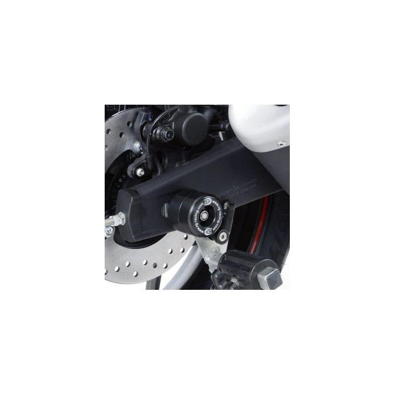 Tampons de bras oscillant R&G Racing noir Yamaha YZF-R3 15-18