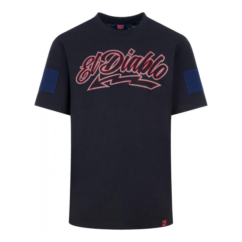 Tee-shirt Fabio Quartararo El Diablo noir- S