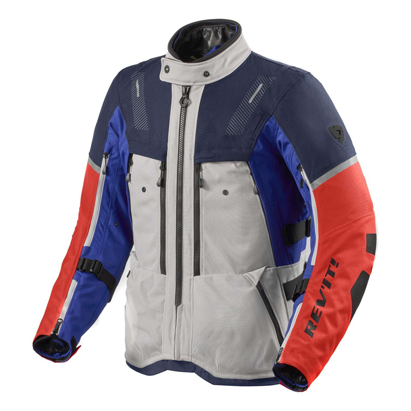 Veste textile Rev’It Sand 5 H2O silver/blue