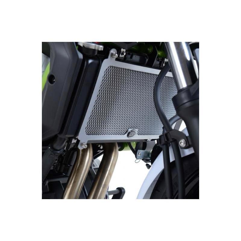 Protection de radiateur noire R&G Racing Kawasaki Z 650 17-18