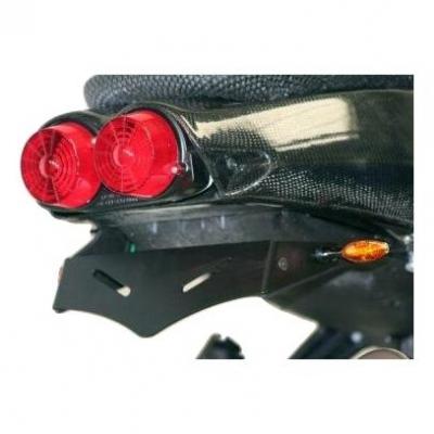 Support de plaque d’immatriculation R&G Racing noir Yamaha YZF-R1 04-06