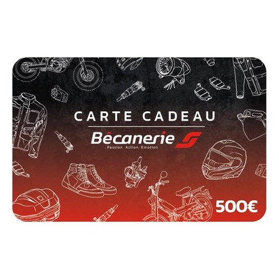 Carte cadeau Bécanerie 500€