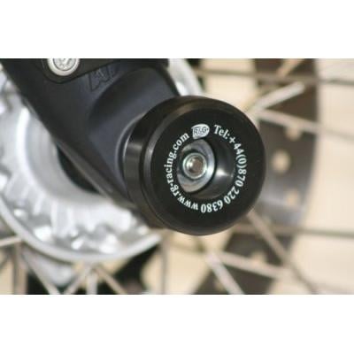Tampons de protection de fourche R&G Racing noirs KTM Duke 690 08-11