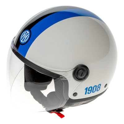 Casque jet Tucano El’Jettin INTER white glossy