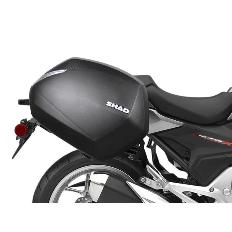 Pack Valises Latérales Shad SH38X + Support 3P pour Honda NC 700 X - S