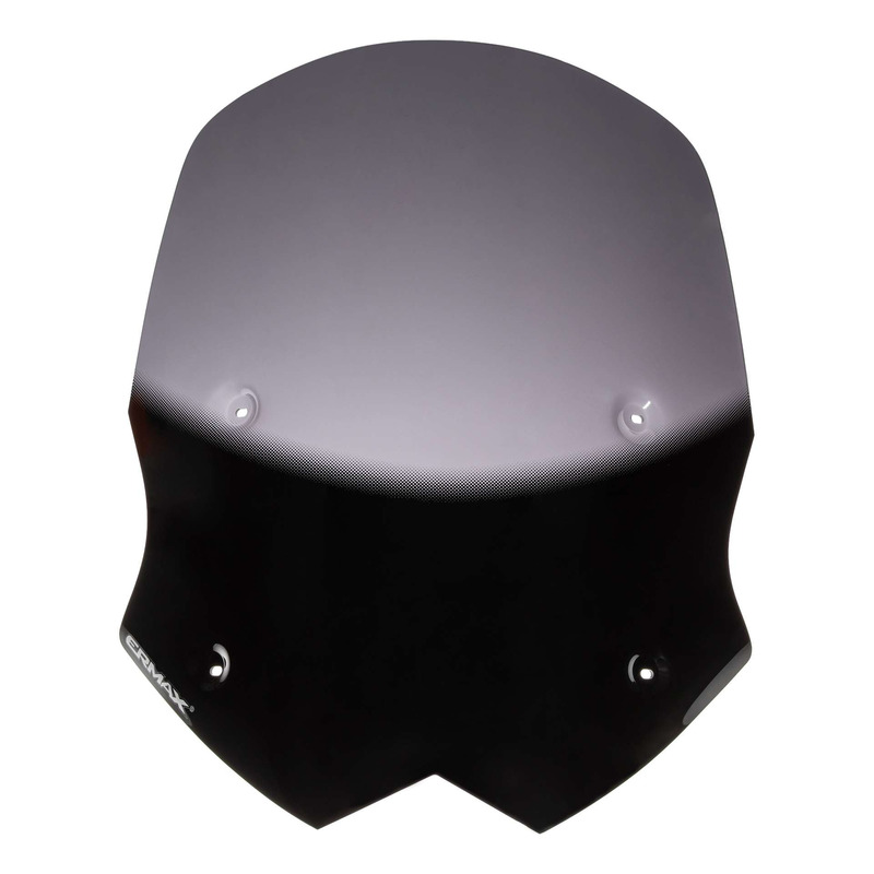 Pare-brise taille origine 55 cm Ermax Yamaha T-Max 530 12-16 noir clair