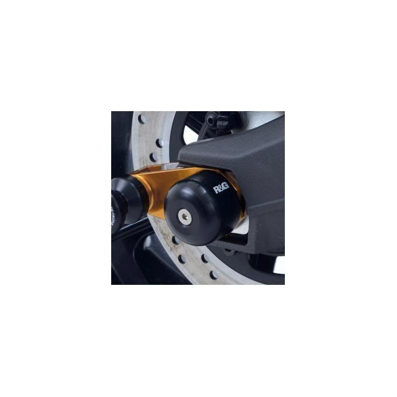 Tampons de bras oscillant R&G Racing noir Ducati Scrambler 15-18