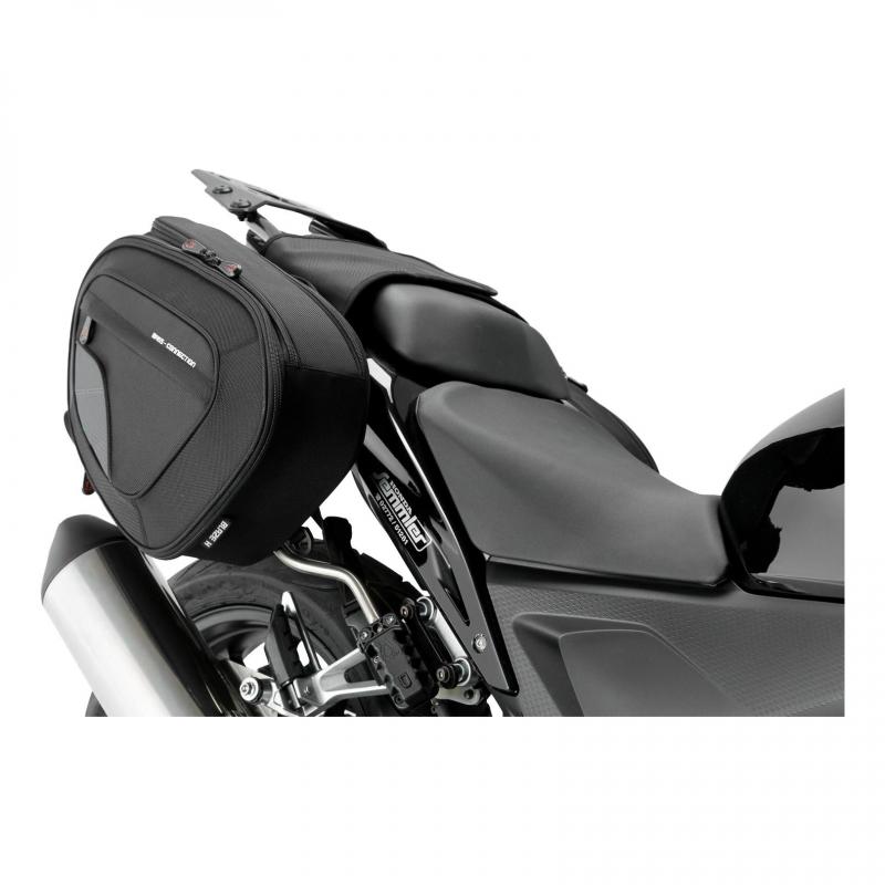 Sacoches latérales SW-Motech Blaze noir / gris Honda CB 650 F 14-18