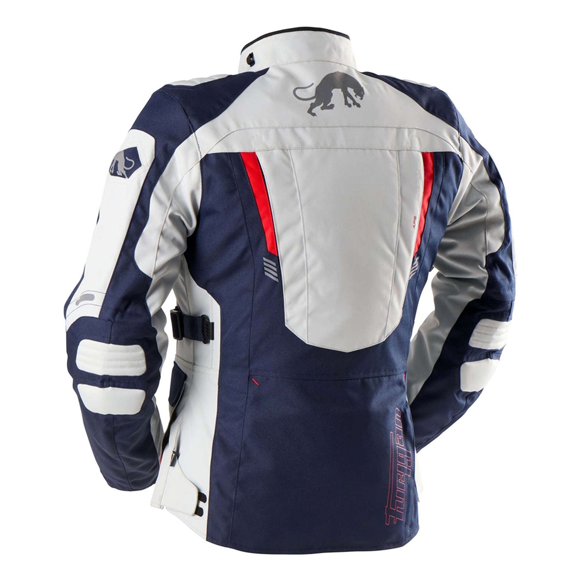 Veste textile femme Furygan Apalaches Lady Evo bleu/pearl/rouge