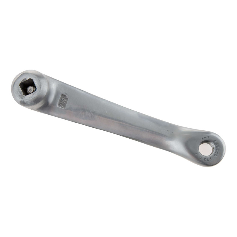 Stronglight Pedalier Route 8-9v. Impact eco Argent 170mm 48-38-28 (axe Carre 115mm