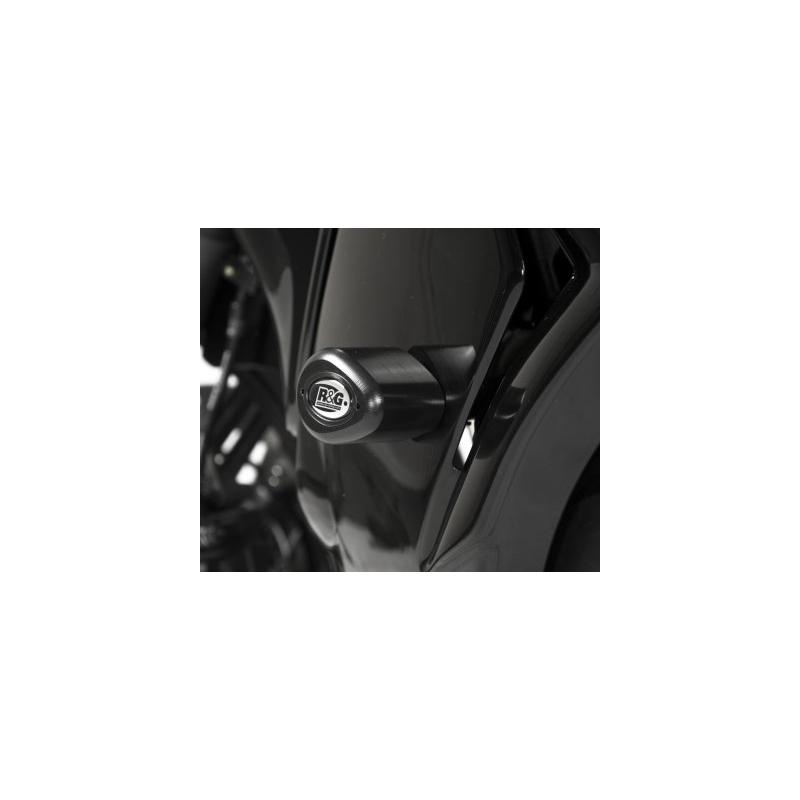 Tampons de protection R&G Racing Aero noir Honda CBF 1000 F ABS 11-18 carénée
