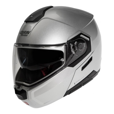 Casque modulable Nolan N90-3 Special N-Com Salt grey