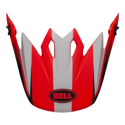 Casquette de casque cross Bell MX-9 Mips Dash gris/rouge/noir