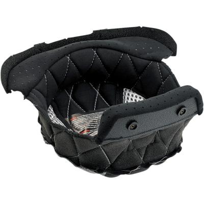 Coiffe de casque Bitwell pour casques Gringo et Gringo S noir/argent