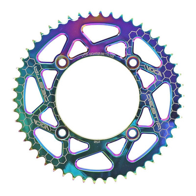 Couronne alu Voca Racing neochrome 50 dents pas 420 Beta 50 RR