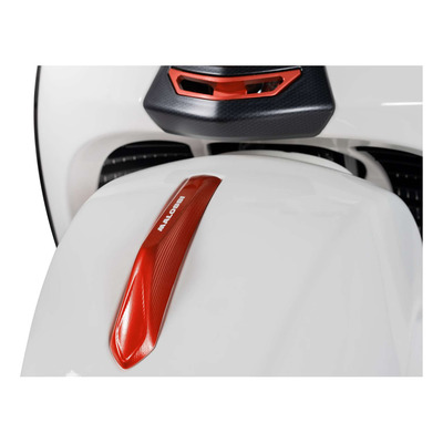 Crête de garde boue avant rouge Malossi - Vespa GTS 310 2025-