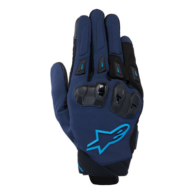 Gants cuir Alpinestars SP X 3 dark bleu/blithe blue