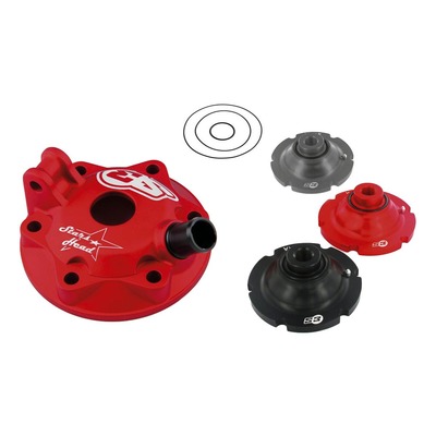 Kit culasse rouge avec dôme S3 Stars Head pour Beta 300 RR