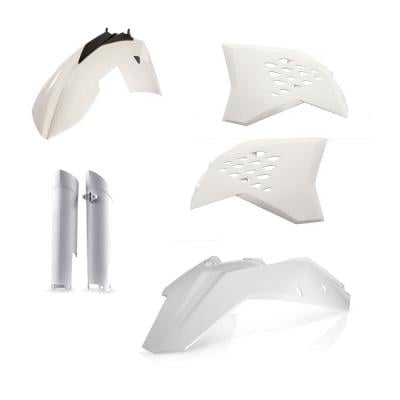 Kit plastiques complet Acerbis KTM EXC/EXC-F 08-11 blanc