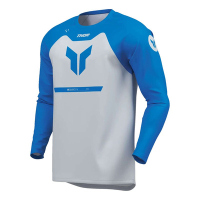 Maillot cross enfant Thor Youth Ridemode Menace blue