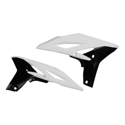 Ouïes de Radiateur ACERBIS Blanc / Noir - Yamaha 250 / 450 WRF 12-14