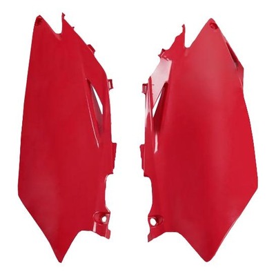 Plaque numéro latérale UFO Honda CRF 450R 09-10 rouge (rouge CR 00-12)