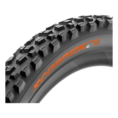 Pneu VTT Pirelli Scorpion™ Enduro M HardWall 29’’ x 2,40 TLR Color Édition orange
