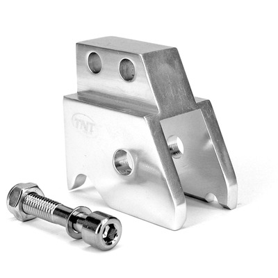 Rehausseur amortisseur moteur Minarelli (2 positions) Chrome