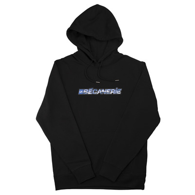 Sweat à capuche La Bécanerie 2025 noir/bleu