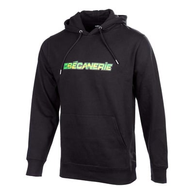 Sweat à capuche La Bécanerie 2025 noir/vert
