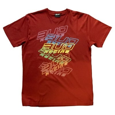 T-shirt Bud Racing Neon rouge/multicolore