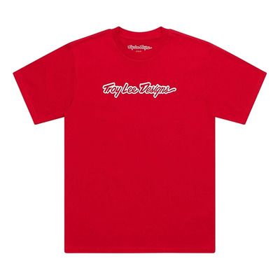 Tee-Shirt Troy Lee Designs Signature team red